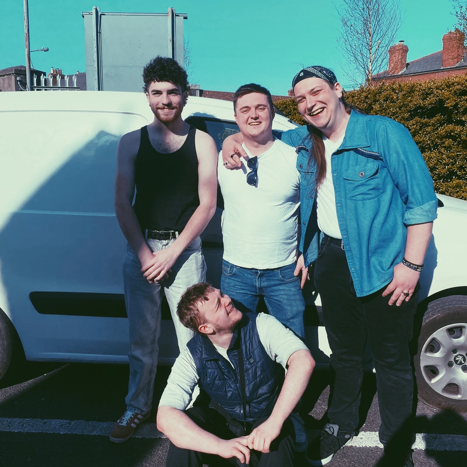 The Cherri band members together